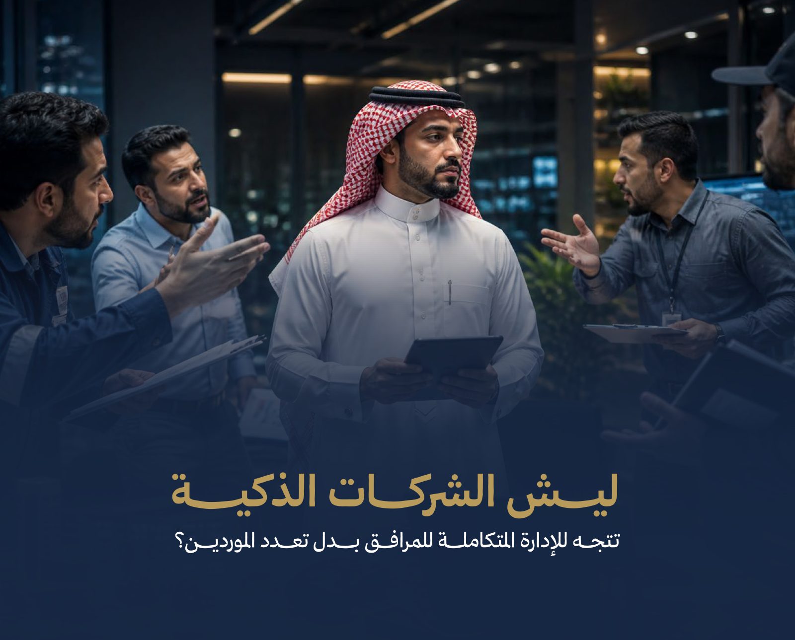 الإدارة المتكاملة للمرافق vs تعدد الموردين – أيهما أفضل؟ 