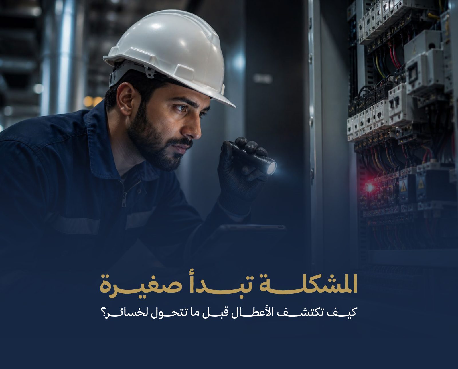 كيف تكتشف الأعطال مبكًرا وتمنع الخسائر في إدارة المرافق 